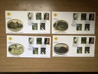 4 x GB 1995 National Trust Centenary Benham FDC First Day Covers. Free UK Post