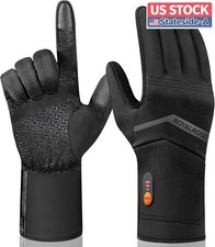 US Stock Heated Glove Liners for Men and Women, Thin Rechargeable Gloves