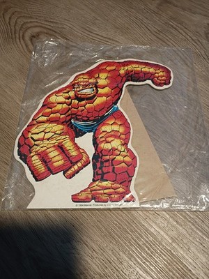 The Thing -Marvel Comics 10 Inch Card Board Standee 1994 Fantastic Four