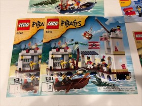 LEGO 6242 Soldier's Fort Pirates II Imperial Guard 6241,6192 INSTRUCTIONS ONLY