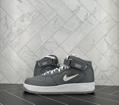 NEW Nike Air Force 1 Jewel QS Mid NYC - Cool Grey Size 13 DH5622-001