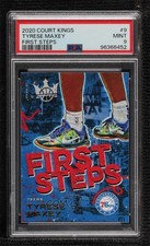 2020-21 Panini Court Kings First Steps Tyrese Maxey #9 PSA 9 MINT 0jr6