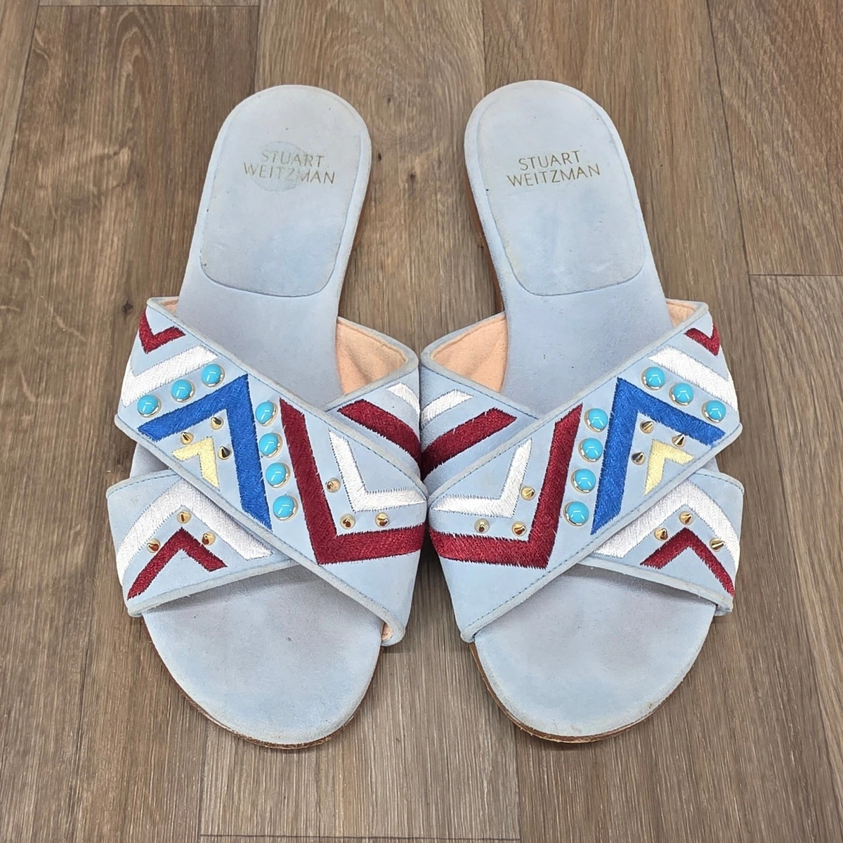 Sandales Stuart Weitzman Pour Fille, Taille Enfant 12 - Marron, Neuves Avec Boîte