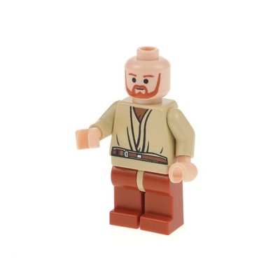 1x Lego Minifigur Magnet B-Ware abgenutzt Obi-Wan Kenobi Beine orange magsw137