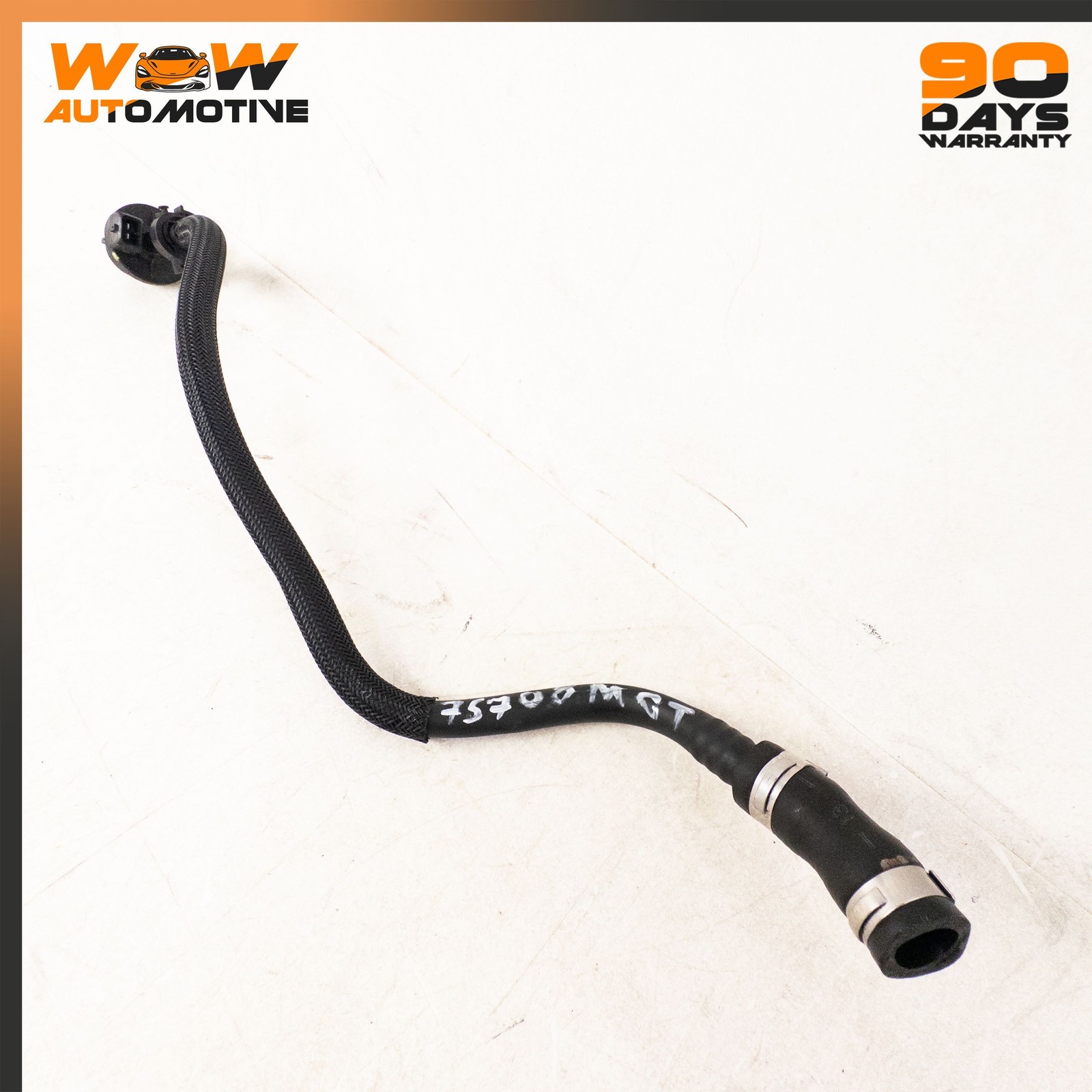 03-19 MASERATI GRANTURISMO FUEL VAPOR CANISTER PURGE VALVE HOSE PIPE OEM