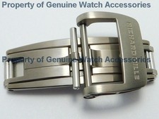 Richard Mille (18mm Inner) Titanium Folding Deployment Buckle Clasp Brand New!