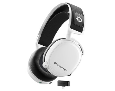 SteelSeries Arctis 7+  Wireless Gaming-Headset weiss   Ohne OVP