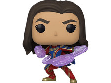 Figura Funko Pop! - The Marvels: Ms. Marvel, Vinilo, 9.5 cm, Multicolor