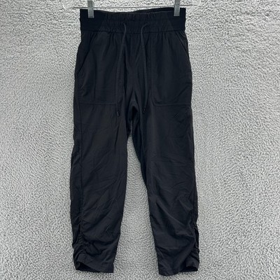 Lululemon Pants Womens 4 Black Stretch Hiking Beyond the Studio Crop Pants