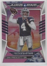 2022 Panini Rookies & Stars Airborne Pink Prizm 8/75 Dak Prescott #AI-8 6fs