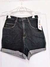 VINTAGE LIZ WEAR Mom Denim Short Super High Rise Grunge STREETWEAR 6P CASUAL NWT