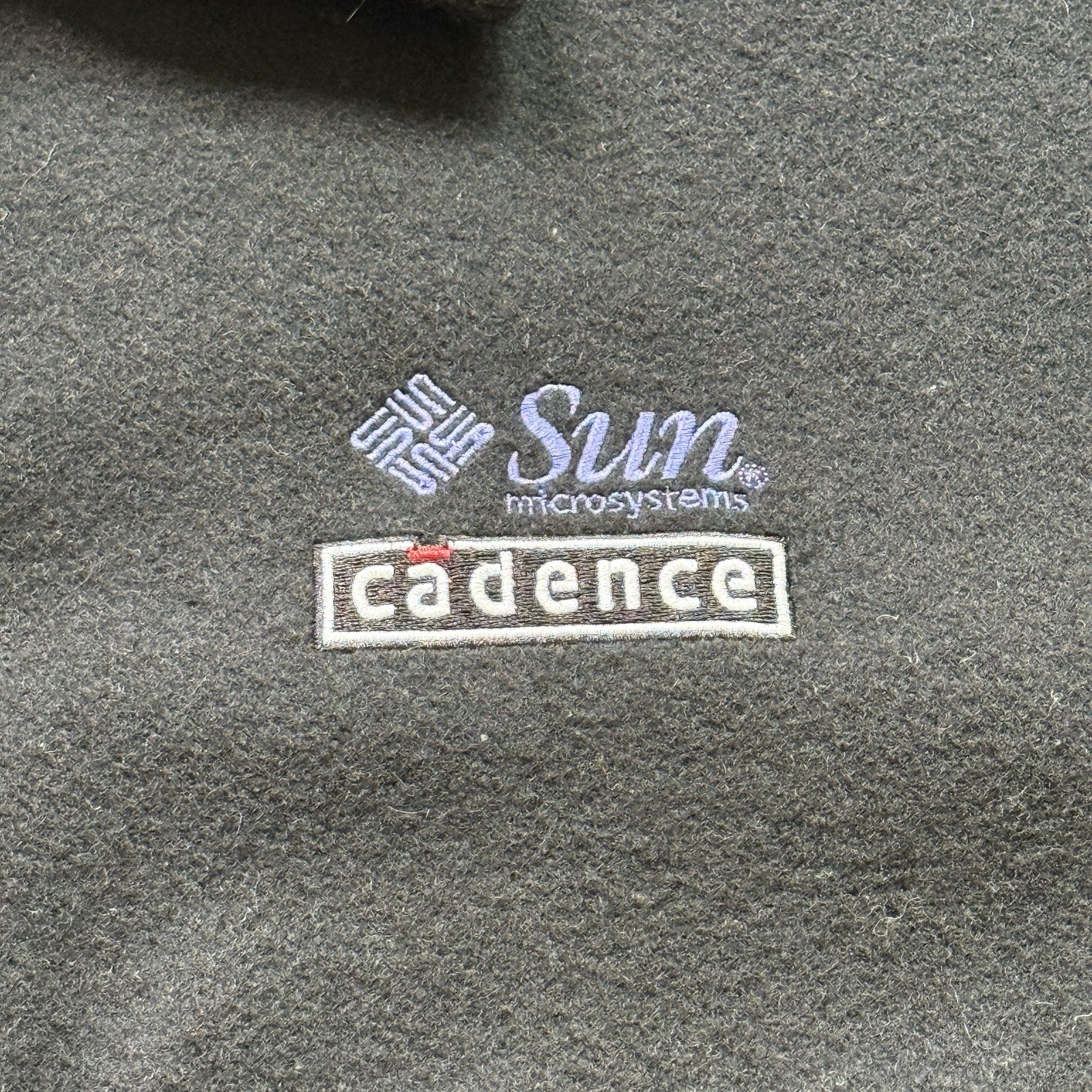 Vtg Java Varsity Jacket Black M Wool Leather Sun … - image 4