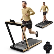 NNECW 3HP Electric Running Machine with LED Display &amp; Workout APP for Ho