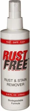 Rustfree Rust and Stain Remover 8Oz Removes Rust, Corrosion and Stains RF0008