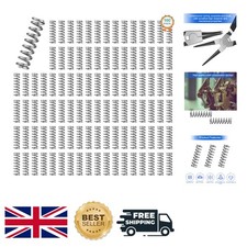 100 PZ Molle a Compressione in Acciaio Inox 304 - Alta Precisione ed Elasticità