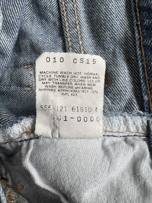 アルファーN Levi’s 501XX 紙パッチ USA製 555 Levi's 501xx 555 Button, Vintage USA | eBay