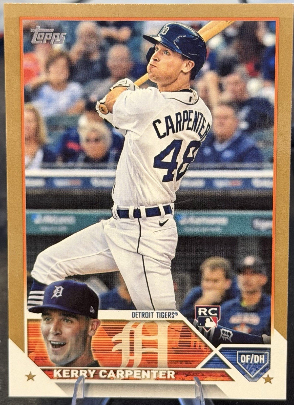 2023 Topps Series 2 - Kerry Carpenter #394 Gold /2023 (RC)