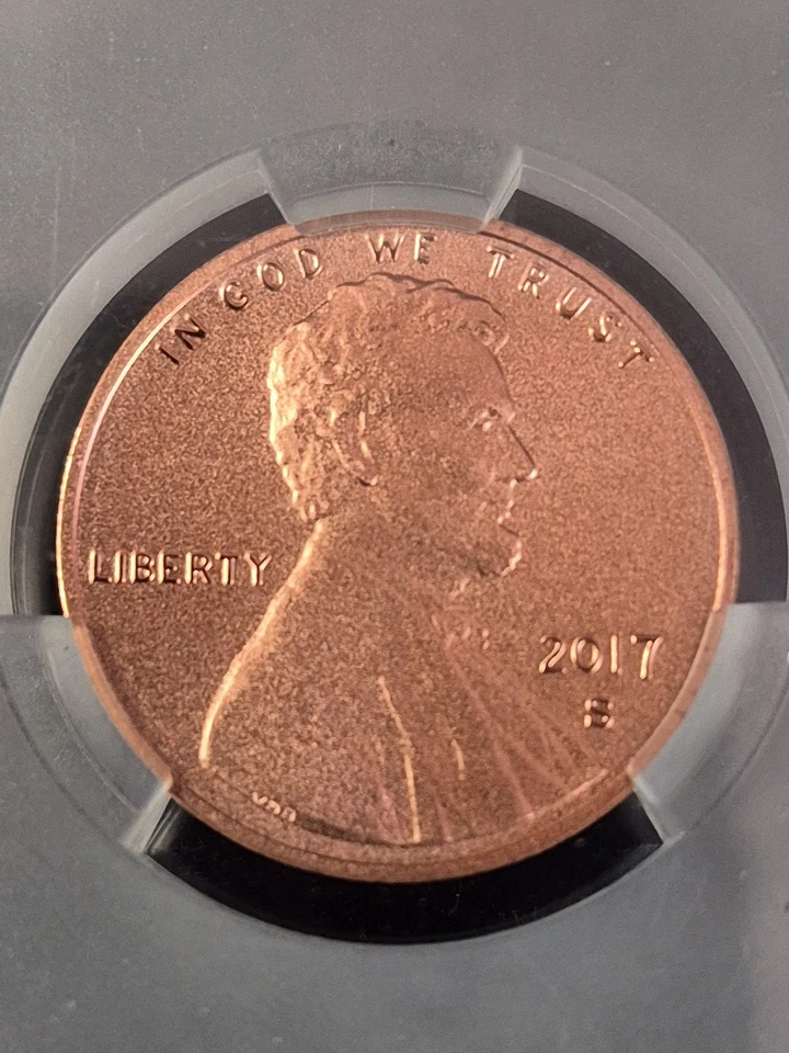 Centavo Lincoln Shield 2017-S EE. UU. 1 c mejorado UNC CAC MS69RD Foto 4 de 4