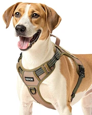 VEVOR Dog Harness for Large Dogs No Pull Tactical Dog Harness Adjustable Pet Ves
