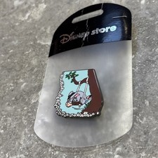 DISNEY STORE UK EEYORE ON A SWING PIN BADGE - WINNIE THE POOH