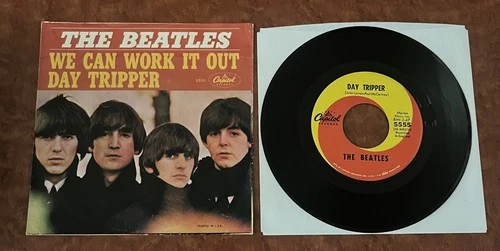 BEATLES- We Can Work It Out/Day Tripper. 45 w/Picture Sleeve. 1965