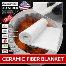 10mm bear more 1370℃ Ceramic Fiber Blanket For High Temperature Pipe Insulation