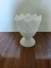 Vintage Old E.O. Brody Co White Milk Glass Planter