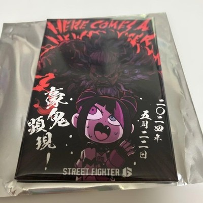 Street Fighter 6 Ganbare Juri-chan Akuma Magnet
