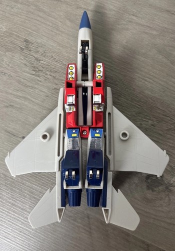 Vintage 1984 G1 Transformers Starscream Figure Pre-Rub Action Figure, Incomplete - Afbeelding 6 van 9