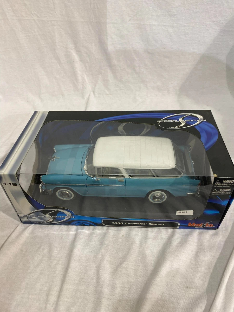 Chevrolet 1:18 1955 Vehicle Year Vintage Manufacture Diecast Cars