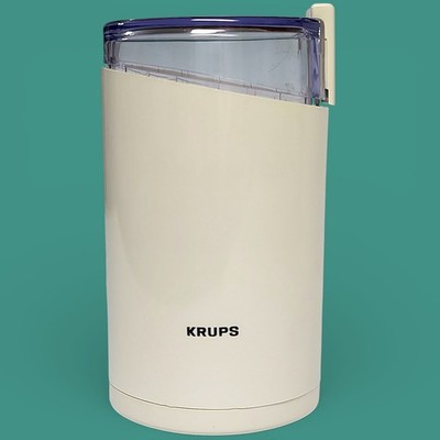 (VIDEO) Krups Type 203 Household Coffee Mill Bean Grinder 6.25'' Tested/ Works