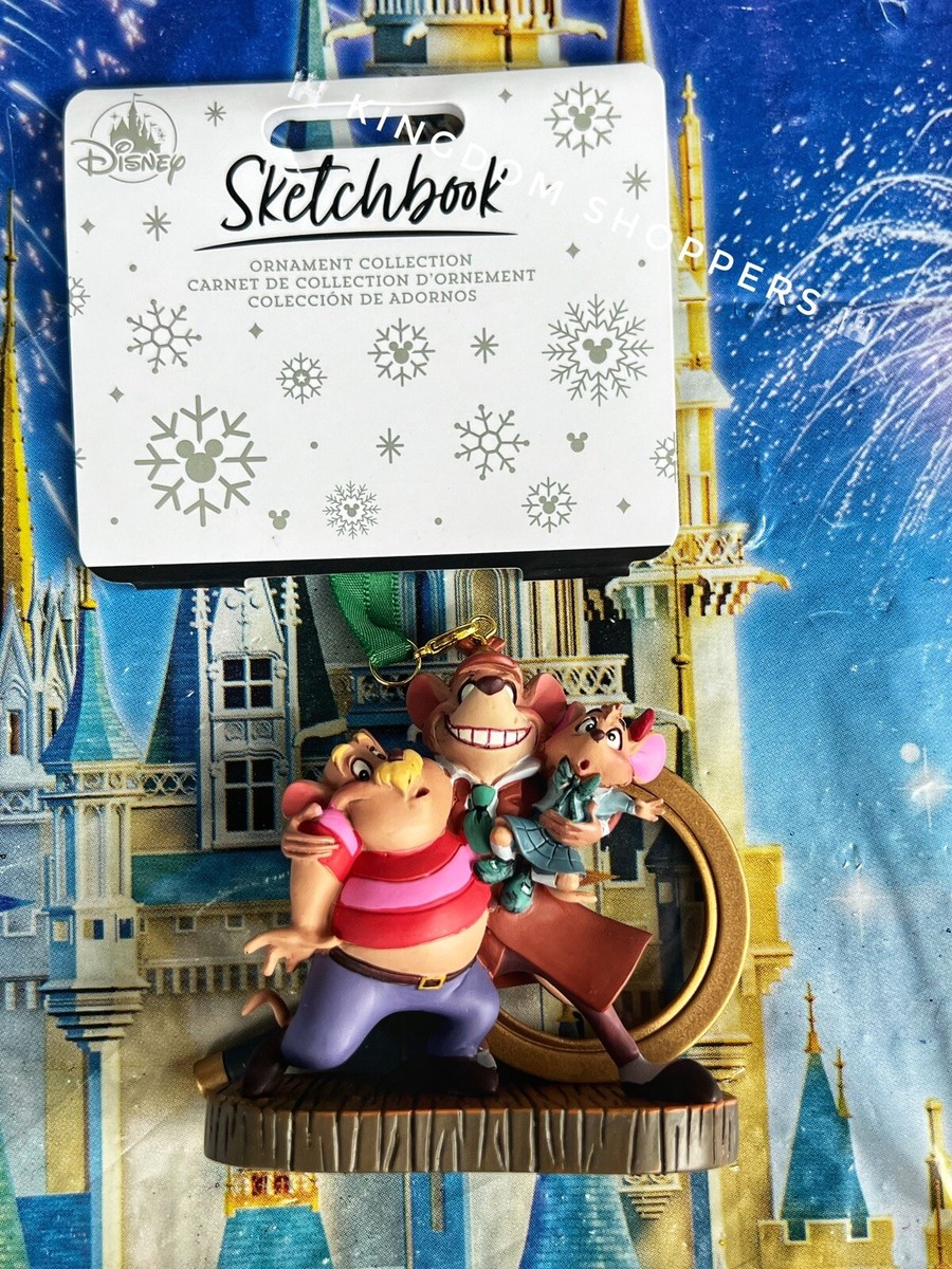 2024 Disney Parks Sketchbook Great Mouse Detective Basil Olivia
