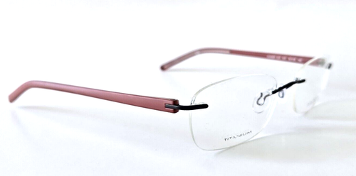 AIRLOCK 203 001 POWER TITANIUM PURPLE UNISEX SQUARE RIMLESS YEYGLASSES 52-18-140 - 第 3/7 張圖片