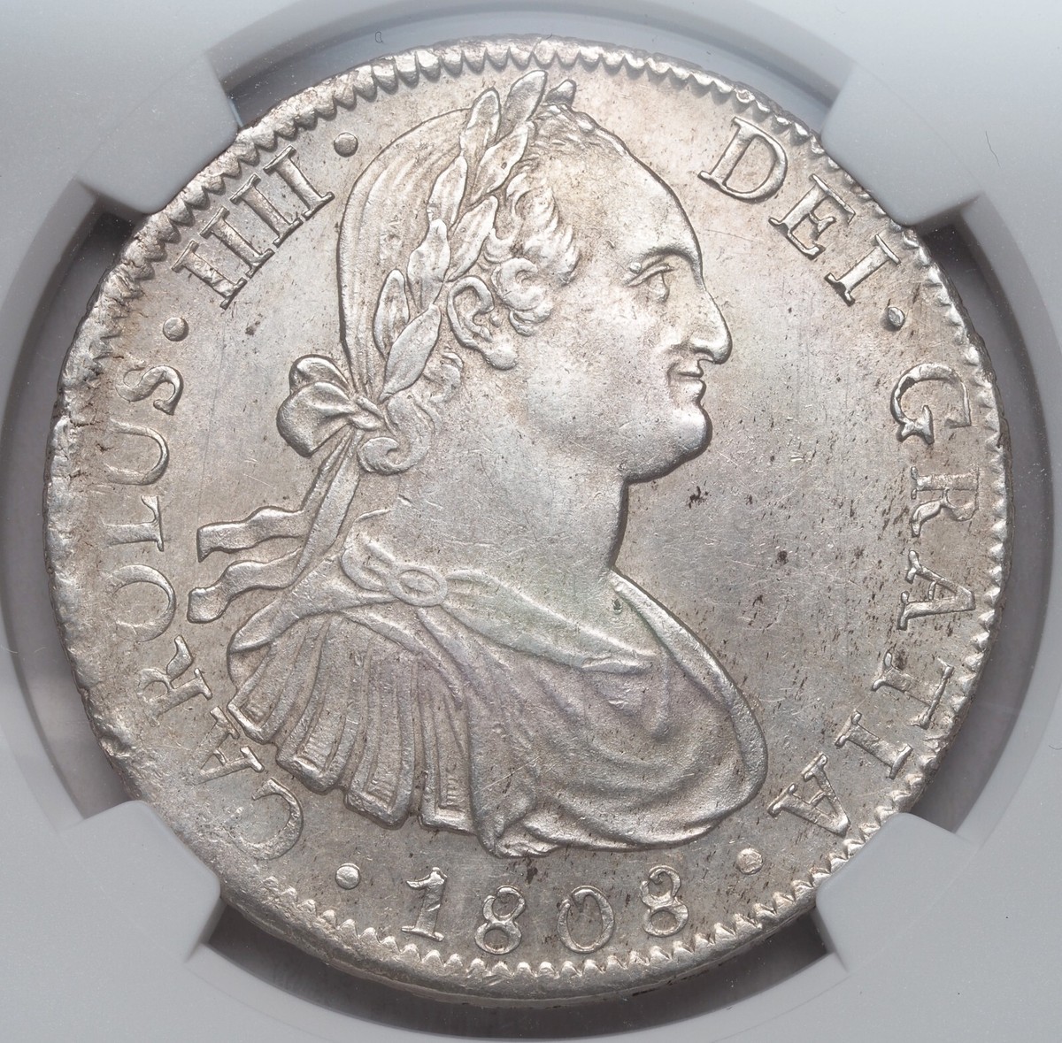 NGC UNC-D メキシコ 1892CA 8R 銀貨　未使用 1715年 ”沈没船金貨” メキシコ8エスクード金貨 COBコイン(NGC