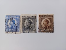 Znaczki Jugosławia 1924 Królestwo Serbii, Chorwacja, Słowenia stemplowane