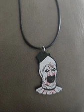 Art The Clown Terrifier 3 Necklace Cord Choker Horror Movie Gore Gothic Punk Emo