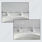 <!--F#f_0-->New design fixed white toilet seat hinge 8mm insert part<!--F/-->