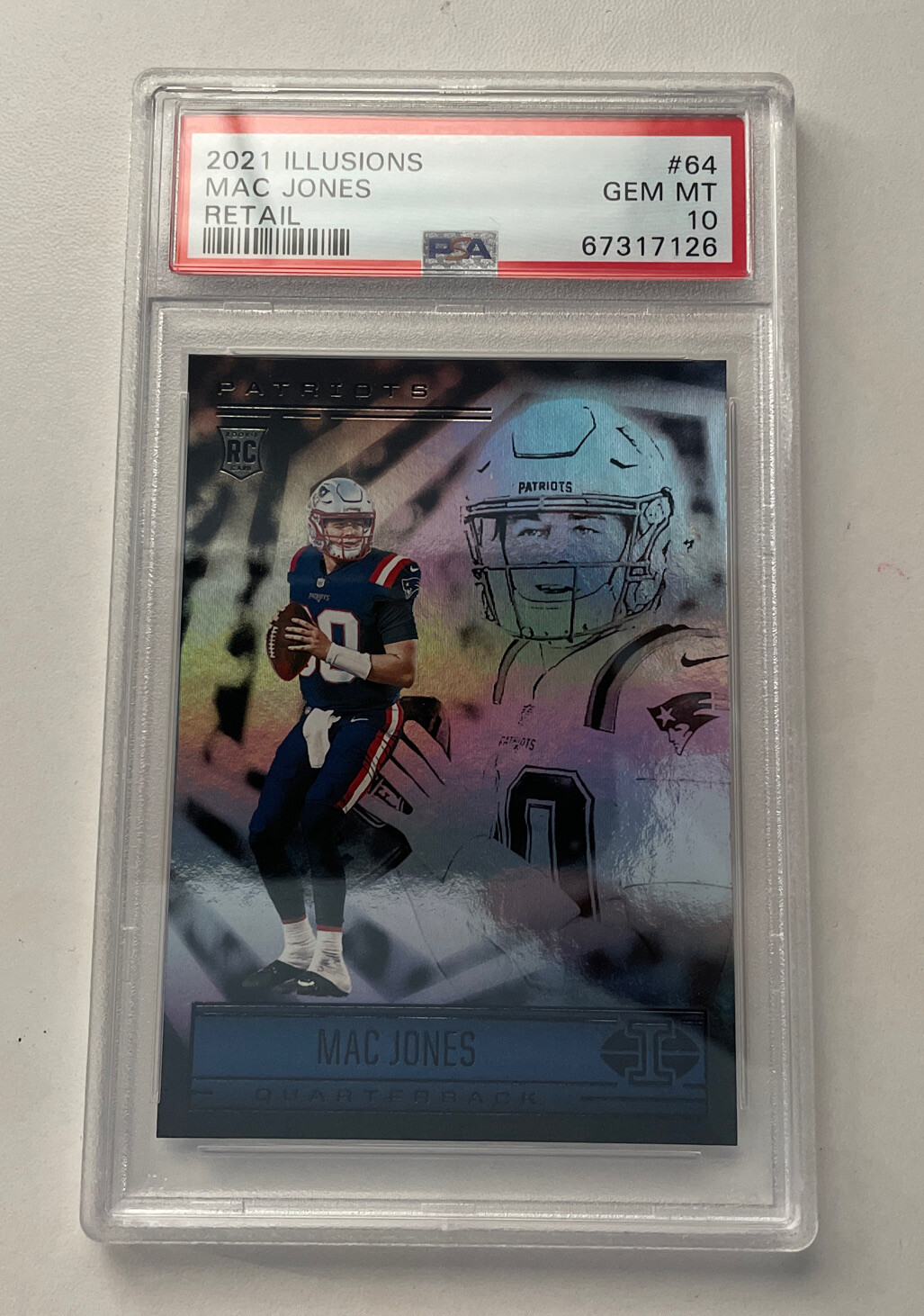 Mac Jones Panini Illusions #64 Base