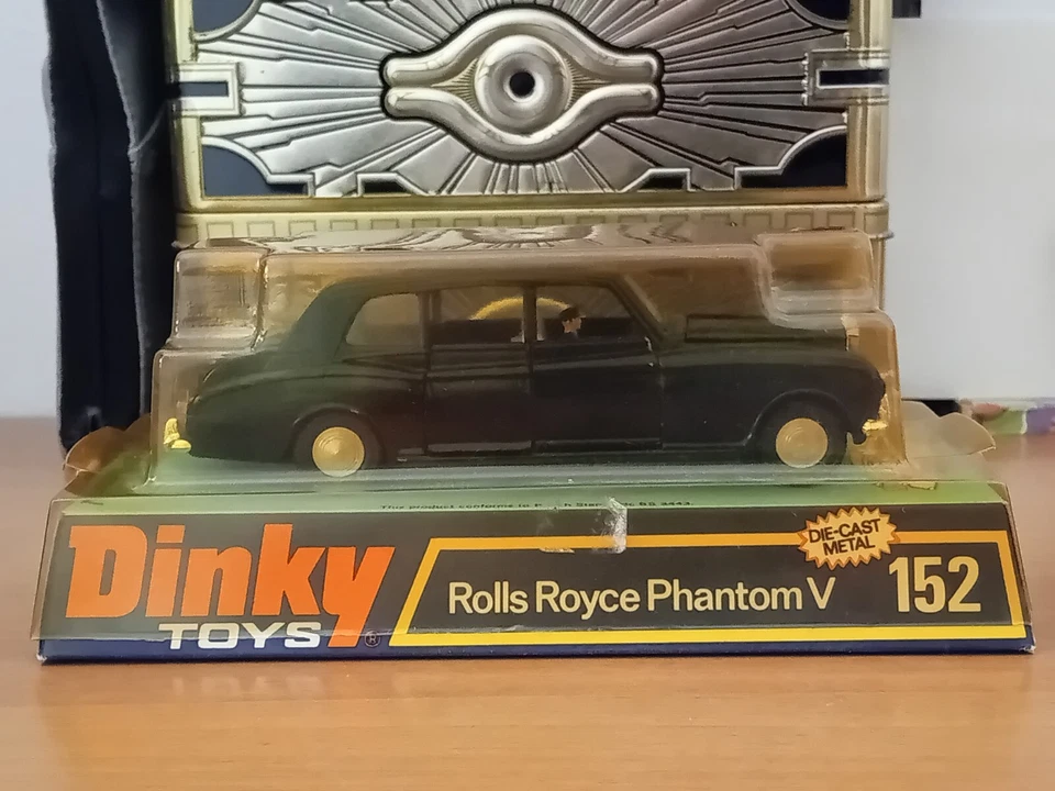 Dinky Toys N°152: "Rolls-Royce Phantom V". Con Scatola. Perfetto Stato! - Immagine 3 di 4