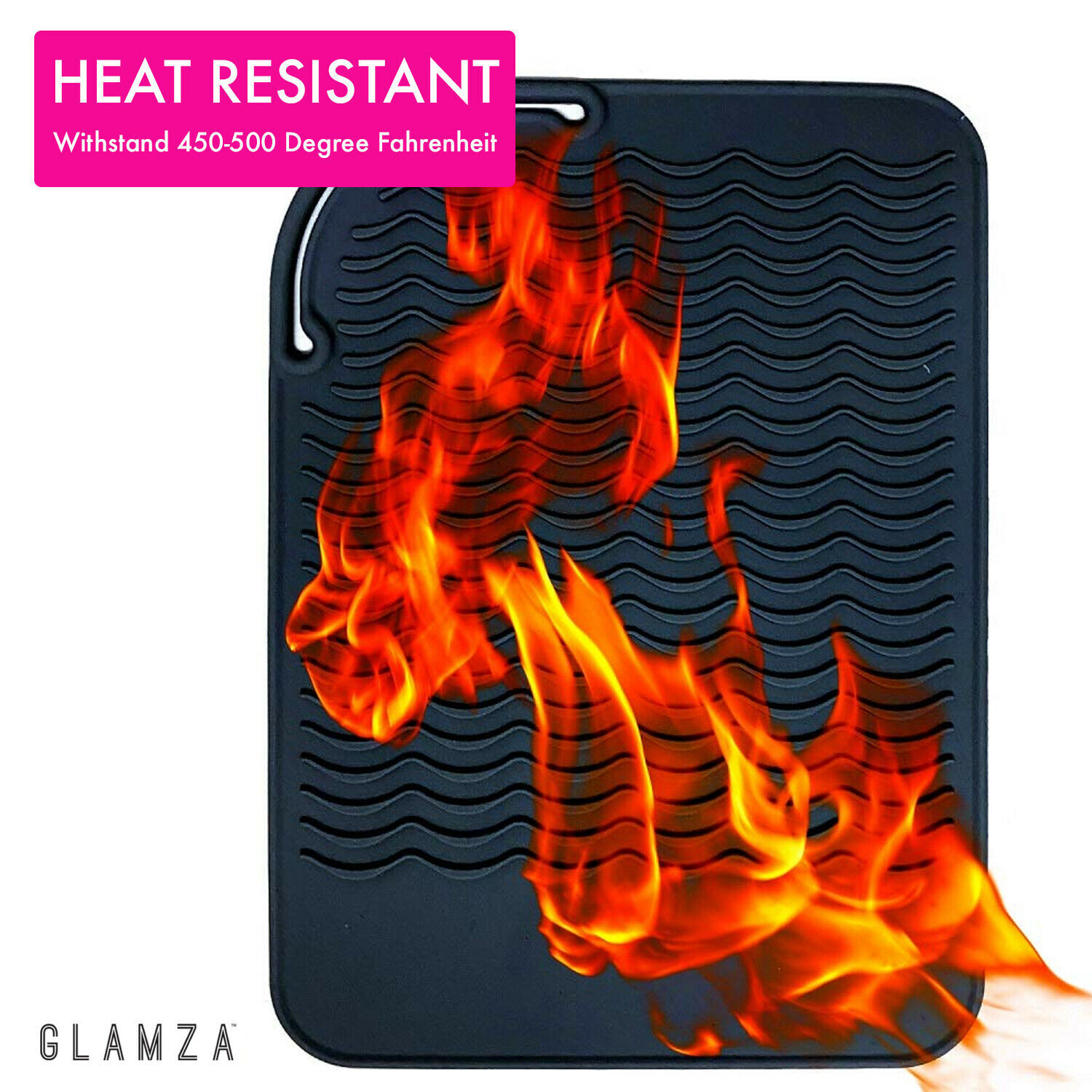 Hair Straighteners HEAT MAT EXTREME Curling Iron Silicone Heat Proof