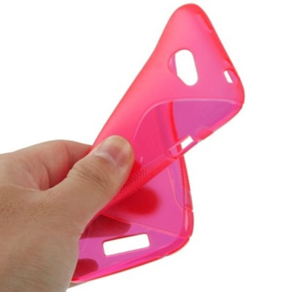 Custodia Case Per HTC One S / Z520E Rosa - Immagine 2 di 4