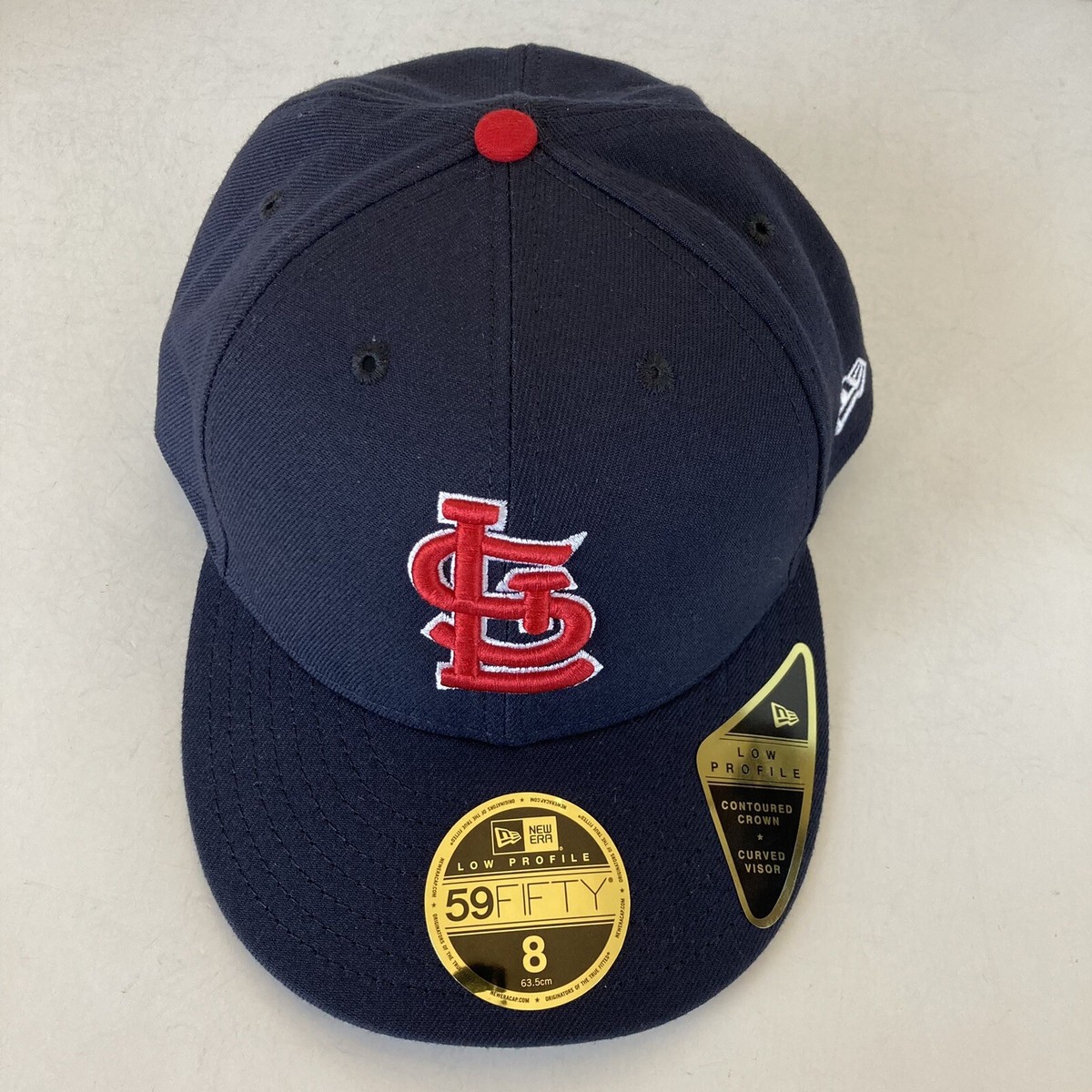 New Era 59Fifty MLB St. Louis Cardinals Navy Blue Low Profile