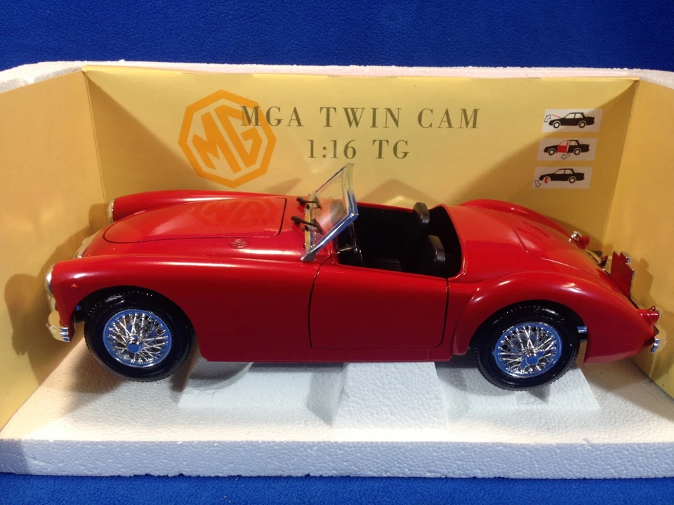 Polistil Tonka 1:16 MG 1959 MGA Twin Cam Diecast Model - New - Immagine 2 di 3