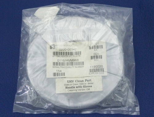 10046 APPLIED MATERIALS LIFT RING, HEATER LIFT, TICL4-TIN (NEW) 0200-00342 - Foto 3 di 4