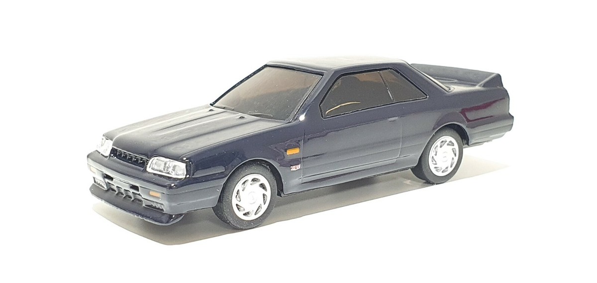 1/64 UCC NISSAN SKYLINE GTS-R GT-R R30 R31 DARK BLUE diecast