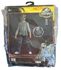 Disguise Jurassic World Blue Halloween Costume Boy s Size S 4-6 New Complete