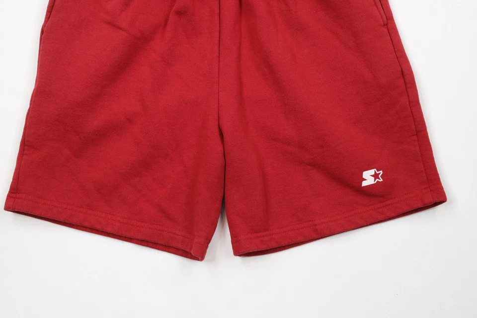 Pantalones cortos deportivos vintage de los 90 para hombre grandes descoloridos pesados por encima de la rodilla Foto 4 de 4