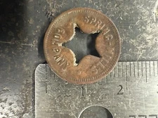 Spring Hill Co. Inc. Seattle, WA. Good For 5¢ In Trade Copper Token