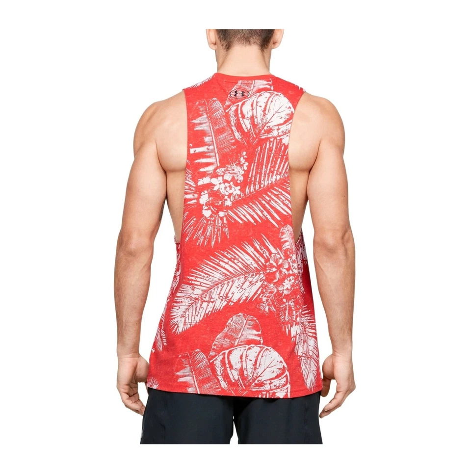 Мужская тренировочная футболка Under Armour Project Rock Aloha камуфляжный танк 1351590-608 - Изображение 3 из 4