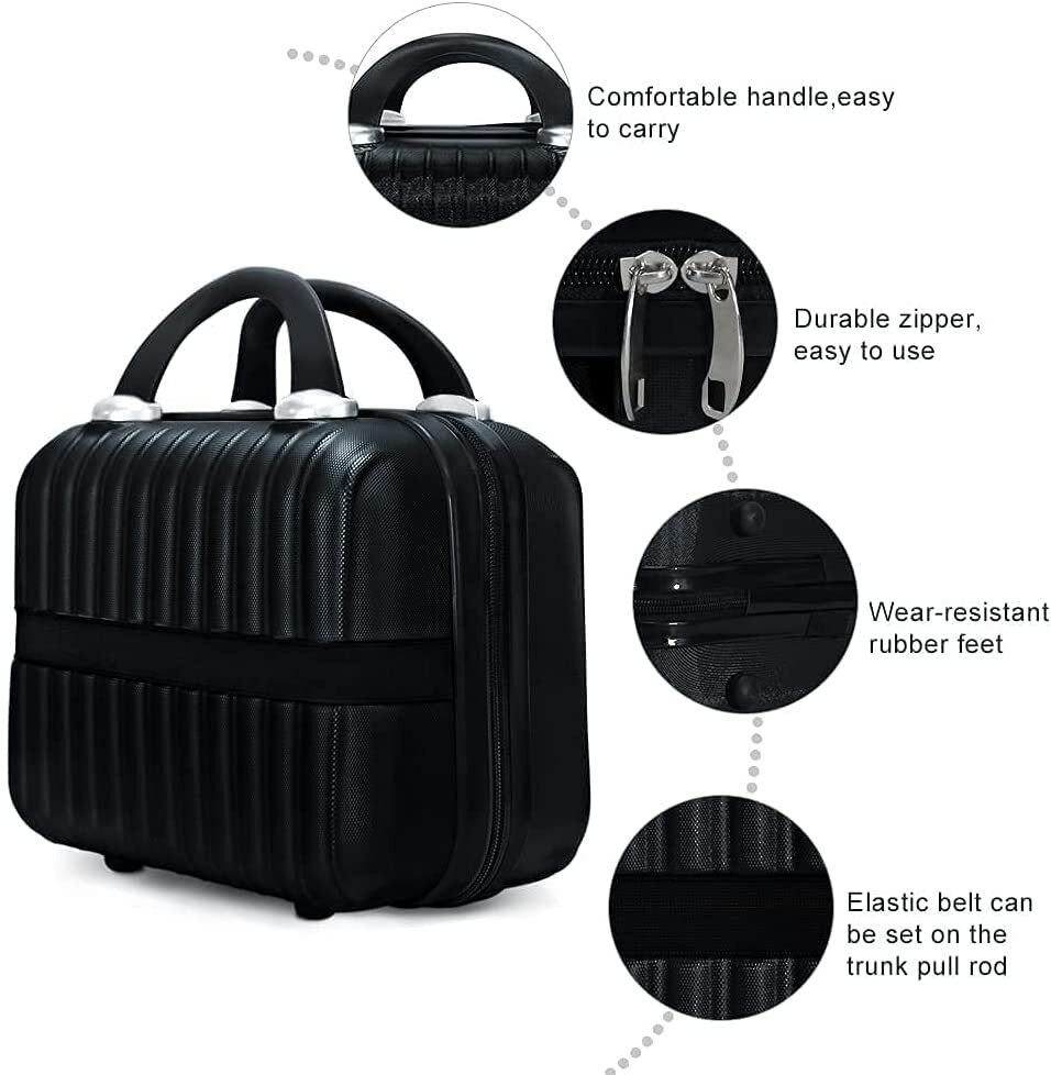Makeup Travel Case Hard Shell Cosmetic Bag Small Portable Makeup Bag Hand Luggag eBay